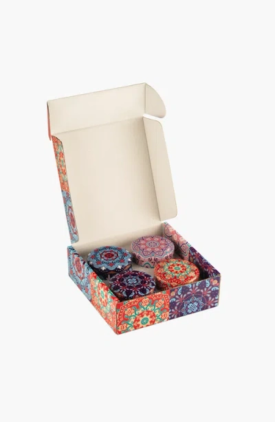 Lovery Travel Candle 4-piece Gift Set In Multi