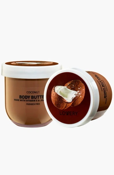 Lovery Ultra Hydrating Coconut Body Butter In Brown/white