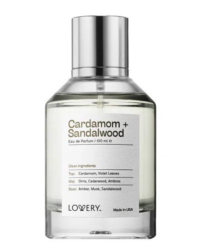 Lovery Unisex 3.4oz Cardamom Sandalwood Edp In White