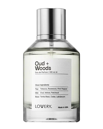 Lovery Unisex 3.4oz Oud Woods Edp In White