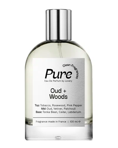 Lovery Unisex 3.4oz Pure Oud Woods Edp In White