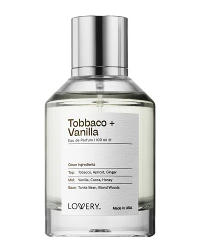 Lovery Unisex 3.4oz Tobacco And Vanilla Edp In White