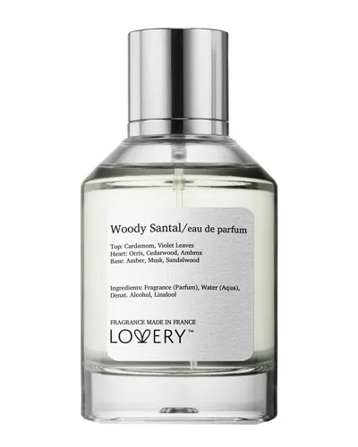 Lovery Unisex 3.4oz Woody Santal Edp Spray In White