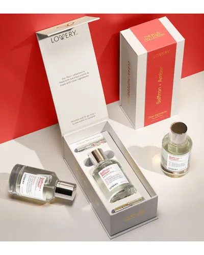Lovery Unisex 3.58oz Plus Saffron + Amber Edp Perfume Set