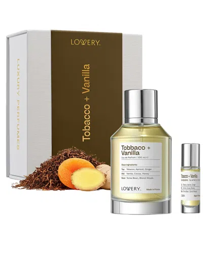 Lovery Unisex 3.72oz Plus Tobacco + Vanilla Perfume Set