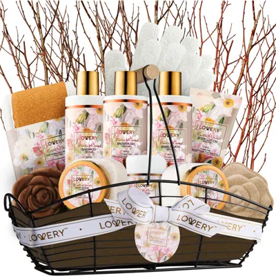 Lovery Vanilla Coconut Home Spa Gift Basket