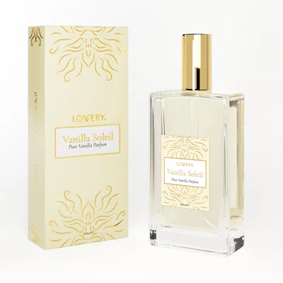 Lovery Vanilla Soleil Eau De Parfum, Made In France, 100ml In White