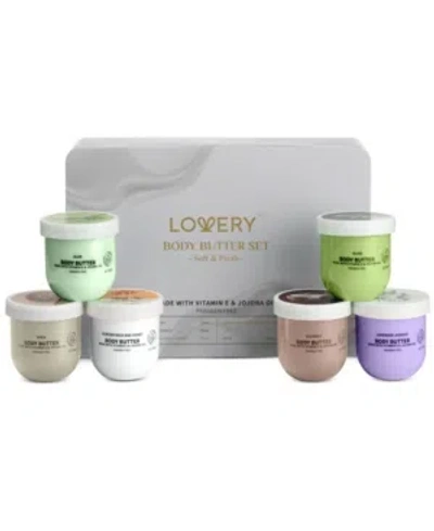 Lovery Whipped Body Butter Gift Set, 6 Piece