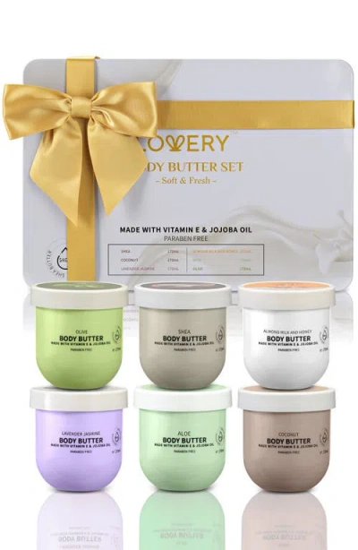 Lovery Whipped Body Butters Gift Set With Bow