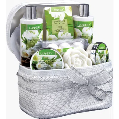 Lovery White Jasmine 14-piece Bath And Body Gift Set