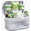 Lovery White Jasmine 14-piece Bath And Body Gift Set In White/silver/green