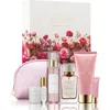 Lovery Wild Rose 7-piece Luxury Gift Set For Women In Pink