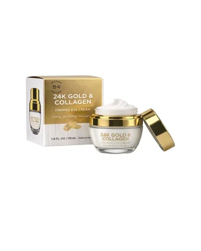 Lovery Women's 24k Gold & Collagen Firming Eye Cream - Luxury Korean Skincare Lifting & Anti-aging E In White