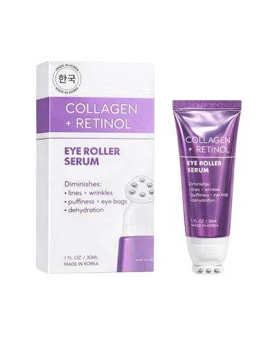 Lovery Women's Collagen + Retinol Korean Eye Roller Serum - Korean Skincare For Anti-aging Under Eye In Purple