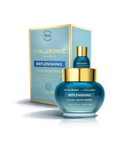 Lovery Women's Hyaluronic Acid & Collagen Replenishing Facial Moisturizer - Korean Skincare Deep Hyd In Transparent