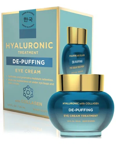 Lovery Women's Hyaluronic Collagen De-puffing Eye Cream - Korean Skincare Hydrating Eye Treatment In Transparent
