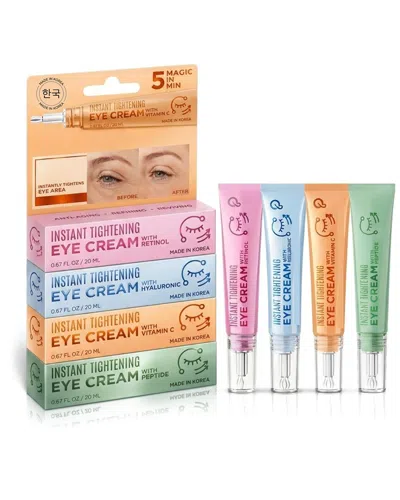 Lovery Women's Korean Skin Care Eye Cream Collection - Instant Tightening Korean Under Eye Treatment In Transparent