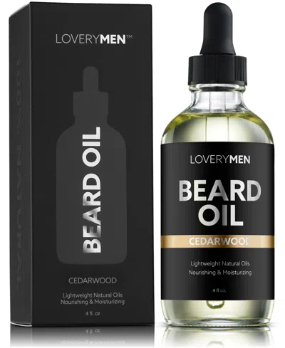 Lovery Men Cedarwood Beard Oil, 4 Oz. In No Color