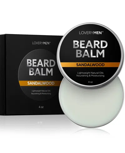 Lovery Men Sandalwood Beard Balm, 4 Oz. In No Color