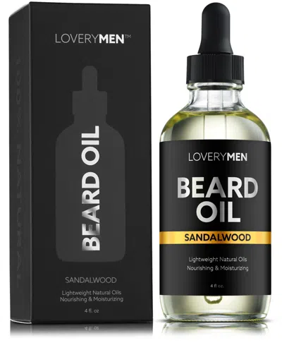 Lovery Men Sandalwood Beard Oil, 4 Oz. In No Color