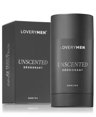 Lovery Men Unscented Deodorant Stick, 2.6 Oz. In No Color