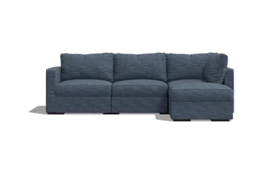 Lovesac 4 Seats + 5 Sides Sactional In Blue