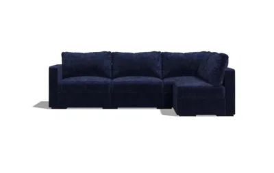 Lovesac 4 Seats + 6 Sides Sactional In Blue