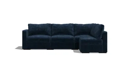 Lovesac 4 Seats + 6 Sides Sactional In Blue