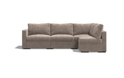 Lovesac 4 Seats + 6 Sides Sactional In Brown