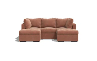 Lovesac 5 Seats (1 Deep) + 5 Sides (1 Deep) Sactional In Brown