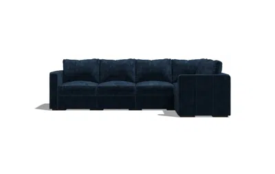 Lovesac 5 Seats (2 Deep) + 8 Sides (2 Deep) Sactional In Blue