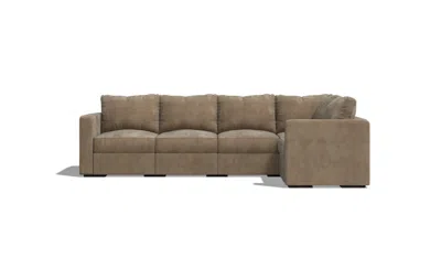 Lovesac 5 Seats (2 Deep) + 8 Sides (2 Deep) Sactional In Brown