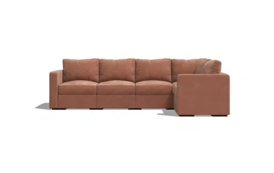 Lovesac 5 Seats (2 Deep) + 8 Sides (2 Deep) Sactional In Brown