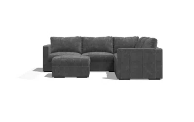 Lovesac 6 Seats (1 Deep) + 8 Sides (1 Deep) Sactional In Gray