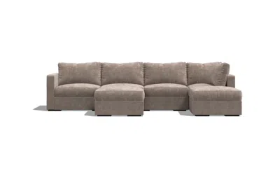Lovesac 6 Seats + 6 Sides Sactional In Brown