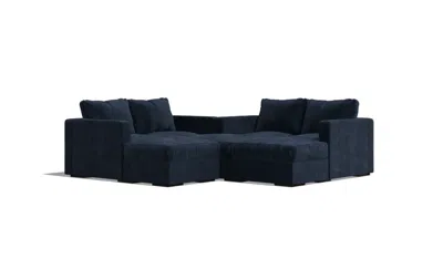 Lovesac 7 Seats (4 Deep) + 8 Sides Sactional In Blue