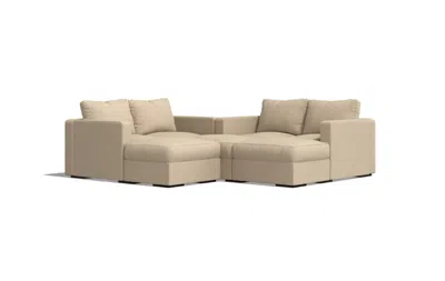 Lovesac 7 Seats (4 Deep) + 8 Sides Sactional In Brown
