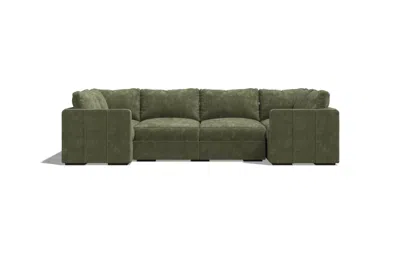 Lovesac 8 Seats + 10 Sides Sactional In Green