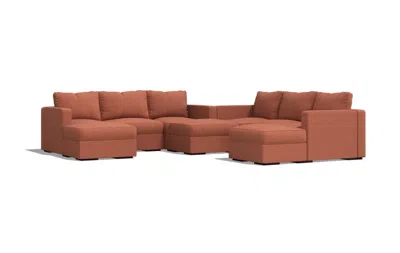 Lovesac 9 Seats + 10 Sides Sactional In Brown