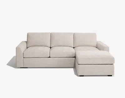Lovesac Snugg Chaise 3-cushion Sofa In White