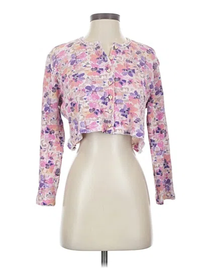 Pre-owned Loveshackfancy 3/4 Sleeve Blouse In Pink
