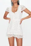 Loveshackfancy Acantha Dress White In White
