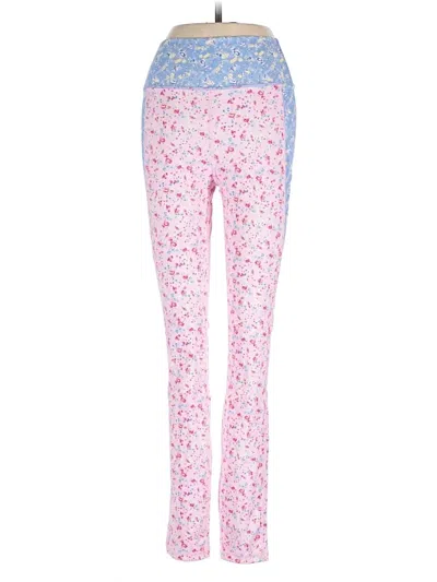 Pre-owned Loveshackfancy Active Pants In Pink