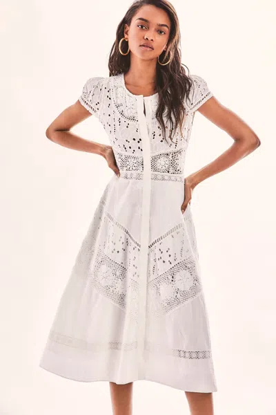 Loveshackfancy Adaly Dress True White