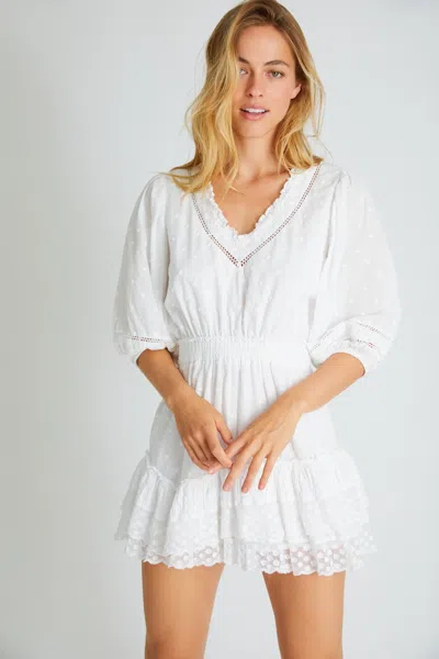 Loveshackfancy Adley Dress White
