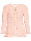 Loveshackfancy Adrina Jacket In Pink