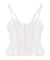 Loveshackfancy Aleni Top In White