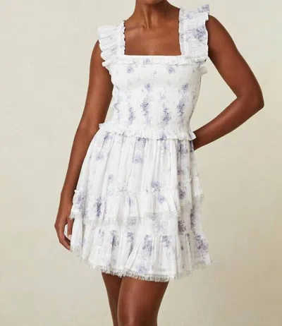 Loveshackfancy Aline Mini Dress In White