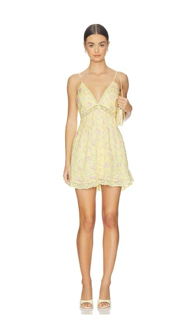Loveshackfancy Alonna Dress In Blue