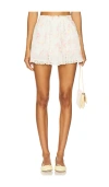 Loveshackfancy Amrina Skirt In Animal Print